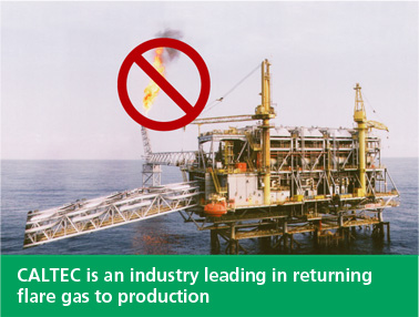 Caltec is an industry leading in returning flare gas to reproduction.
